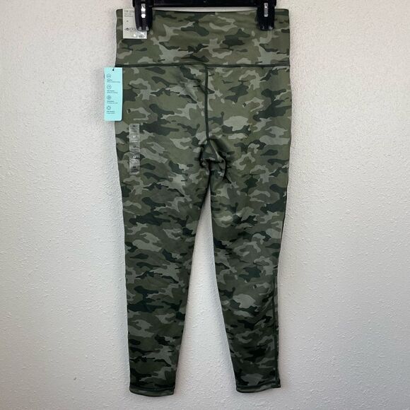 NWT Ideology Camo Athletic 7/8 Length High Rise Leggings Size M - Picture 4 of 7